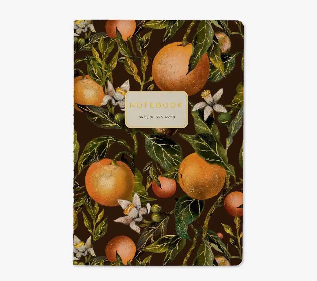 Notebook-Oranges and Blossoms