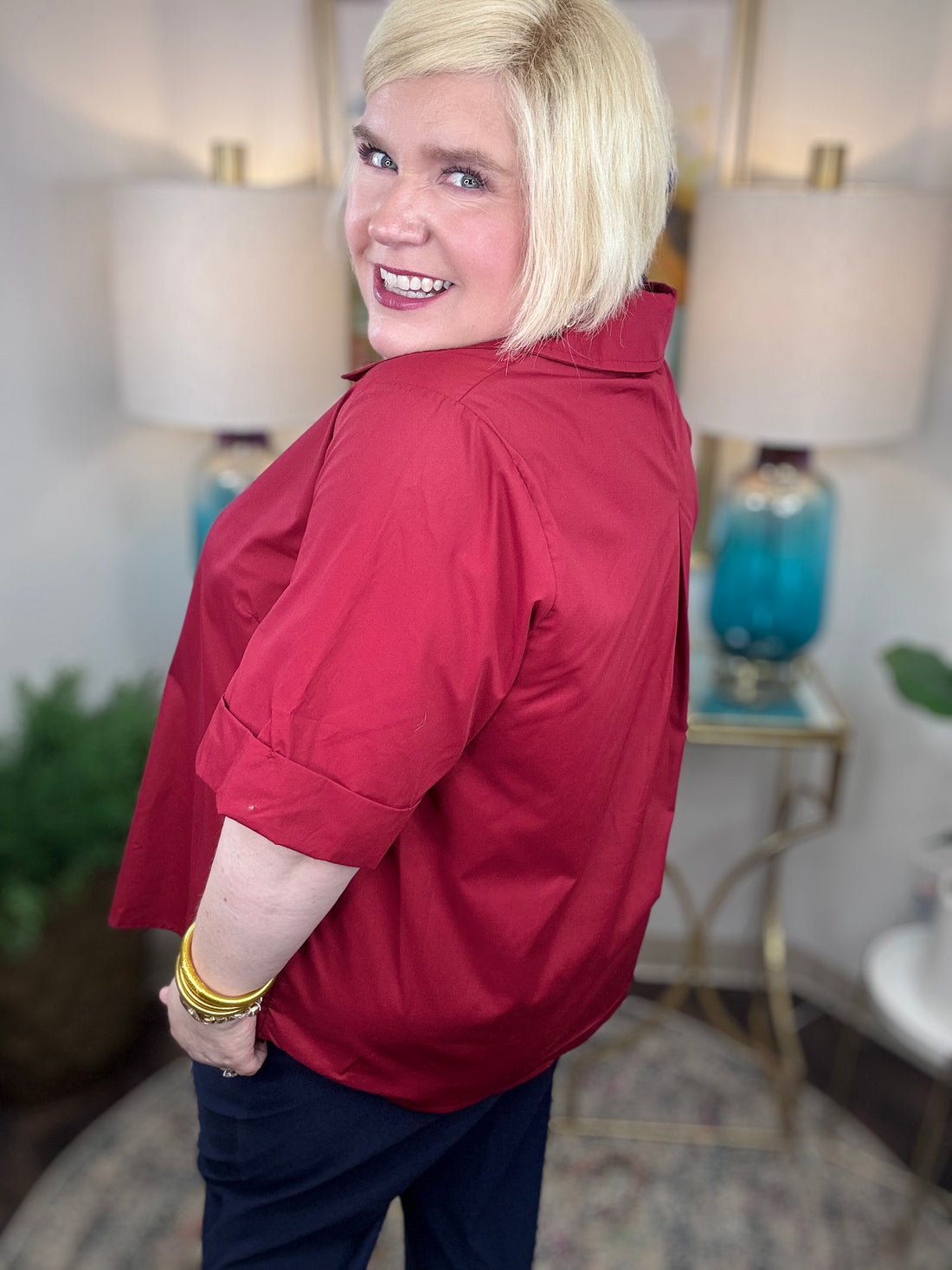 Charmed Life Top-S-2X! 4 Colors!