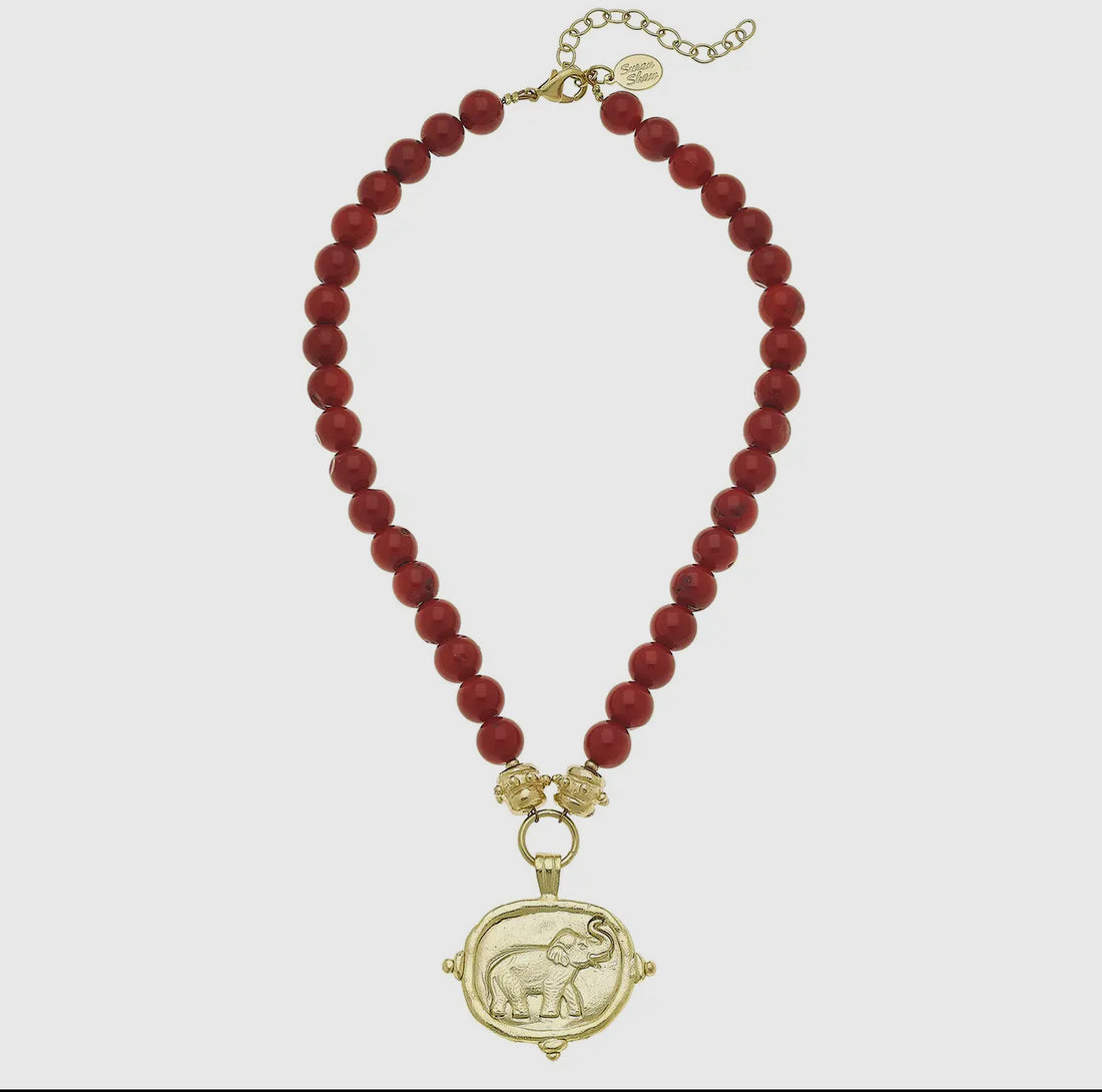 Susan Shaw | Elephant Necklace