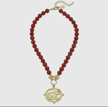 Susan Shaw | Elephant Necklace
