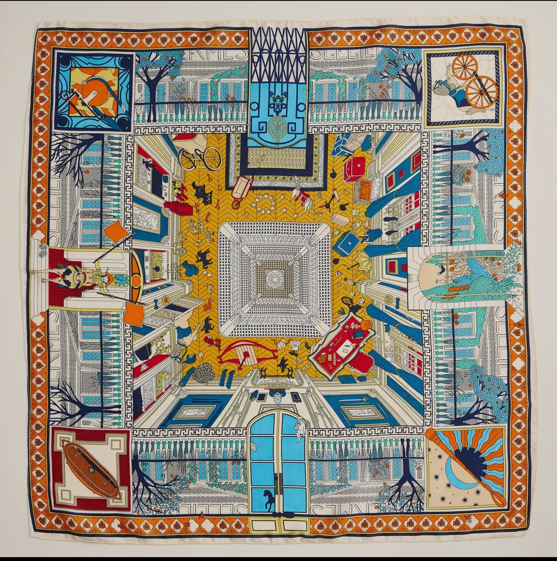 Architecture Print Scarf