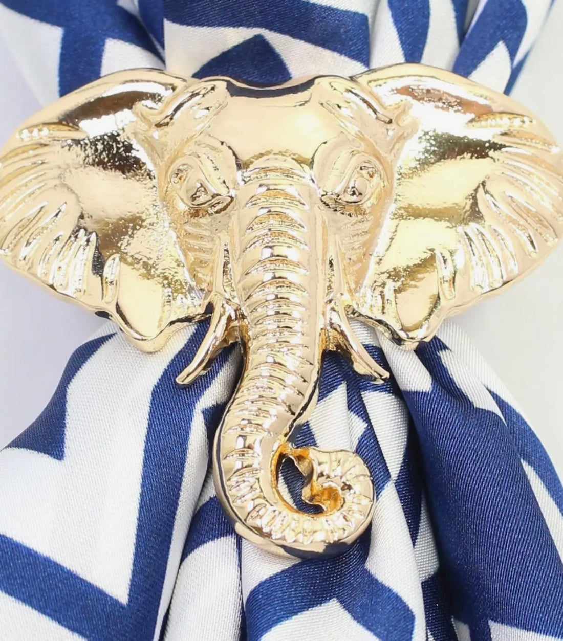 Caroline Hill | Sally Scarf Slide-Elephant