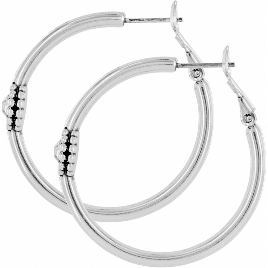 Brighton | Twinkle Medium Hoop Post Earrings
