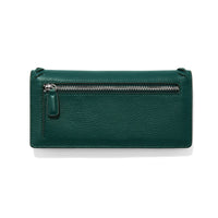 Brighton | Interlok Harmony Slim Folio-Jewel Green