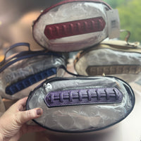 Clear Football Purse