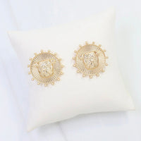 Caroline Hill | Carmen Coin Earring-Dog