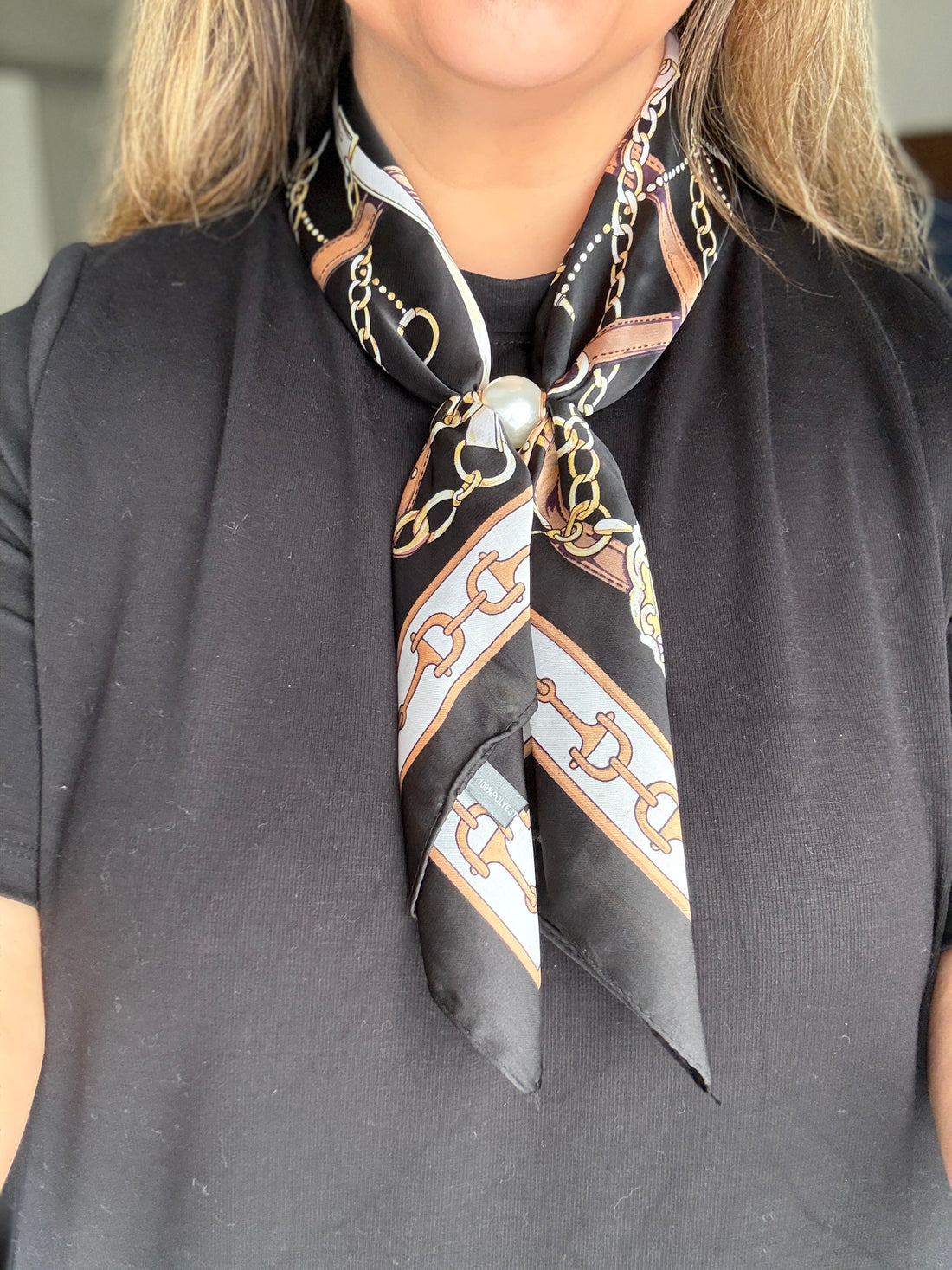 Pearl Scarf Necklace