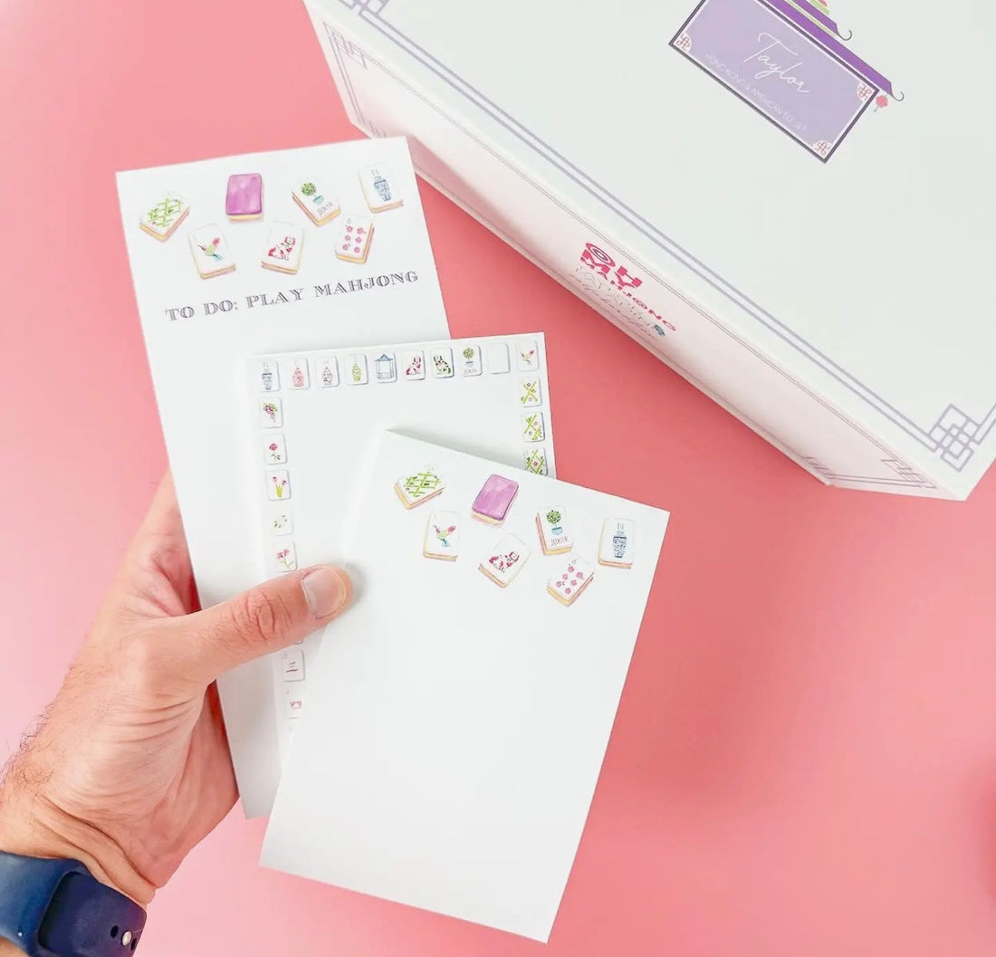 Mahjong Tiles Notepad