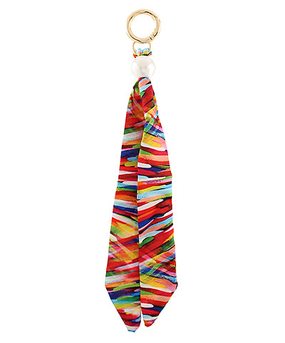 Scarf Keychain/Bag Charm- 2 Colors