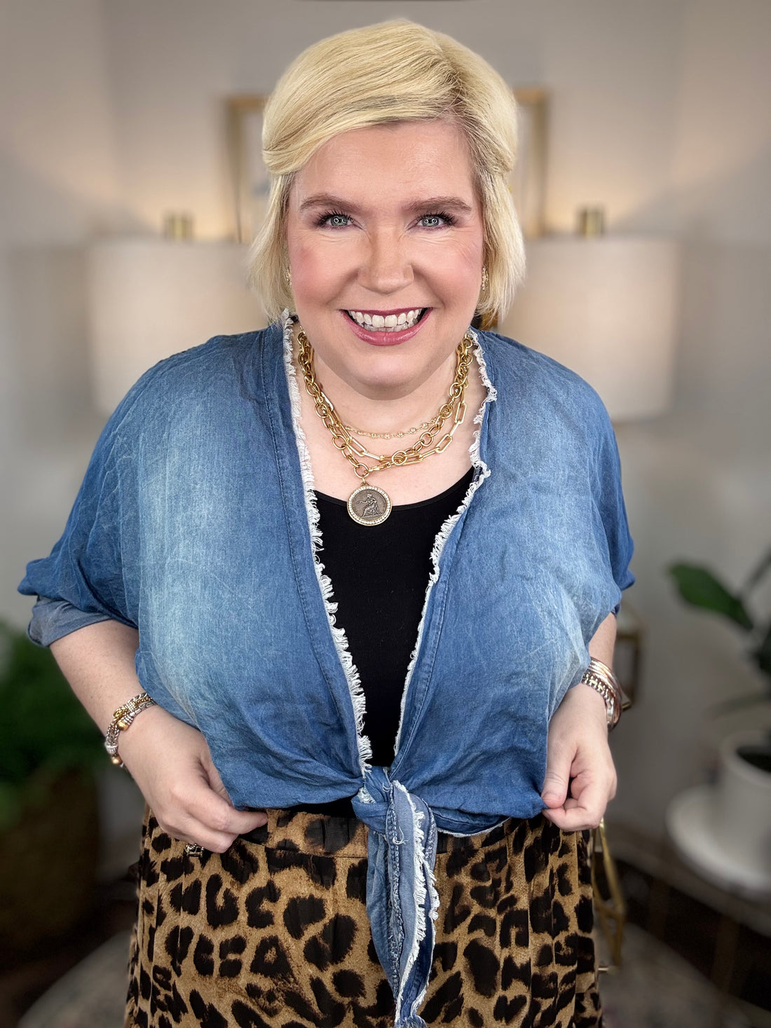 Blue Jean Baby Curvy Bolero