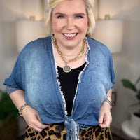 Blue Jean Baby Curvy Bolero