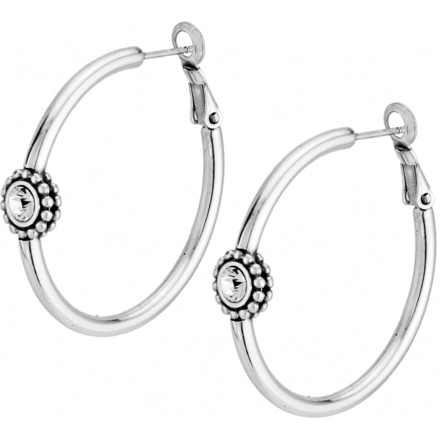 Brighton | Twinkle Medium Hoop Post Earrings
