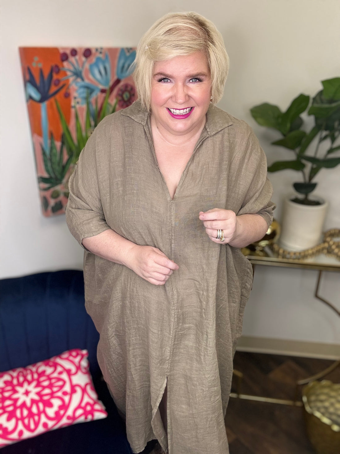 Can’t Forget You Curvy Tunic Dress