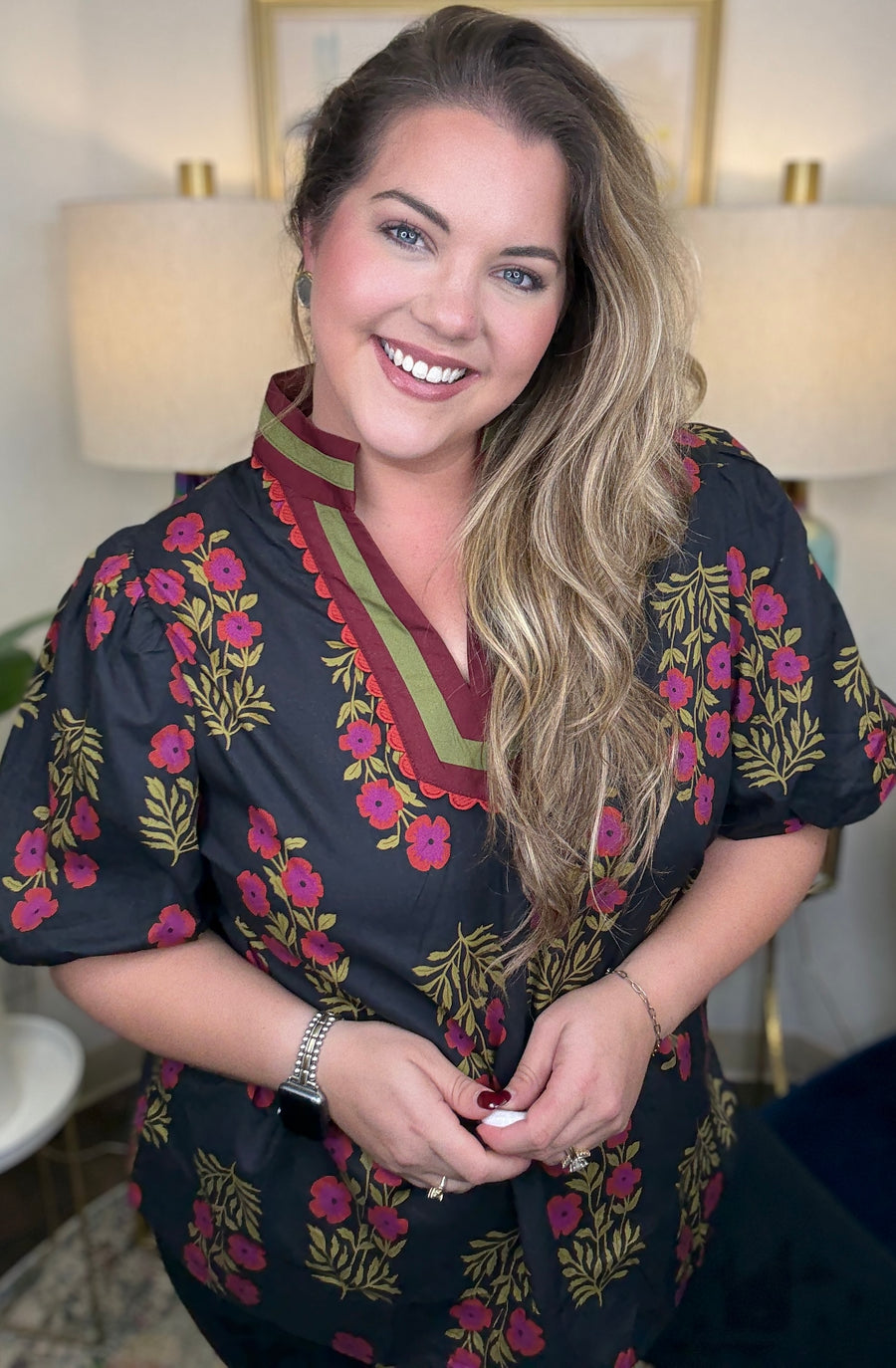 Night Bloom Top