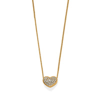 Brighton | Illumina Celeste Heart Petite Necklace-Gold