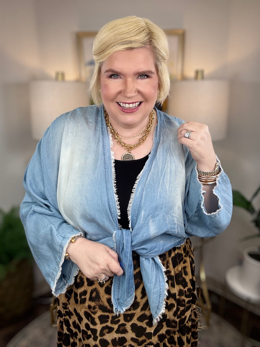 Blue Jean Baby Curvy Bolero