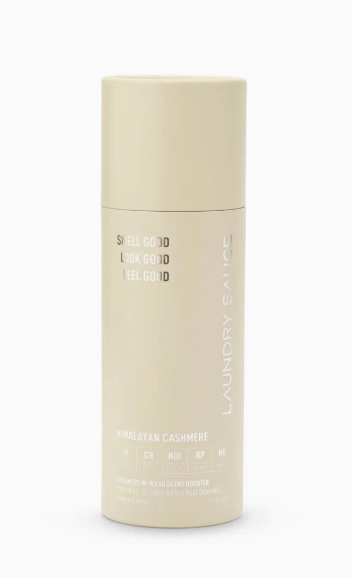 Beige bottle with text on a white background