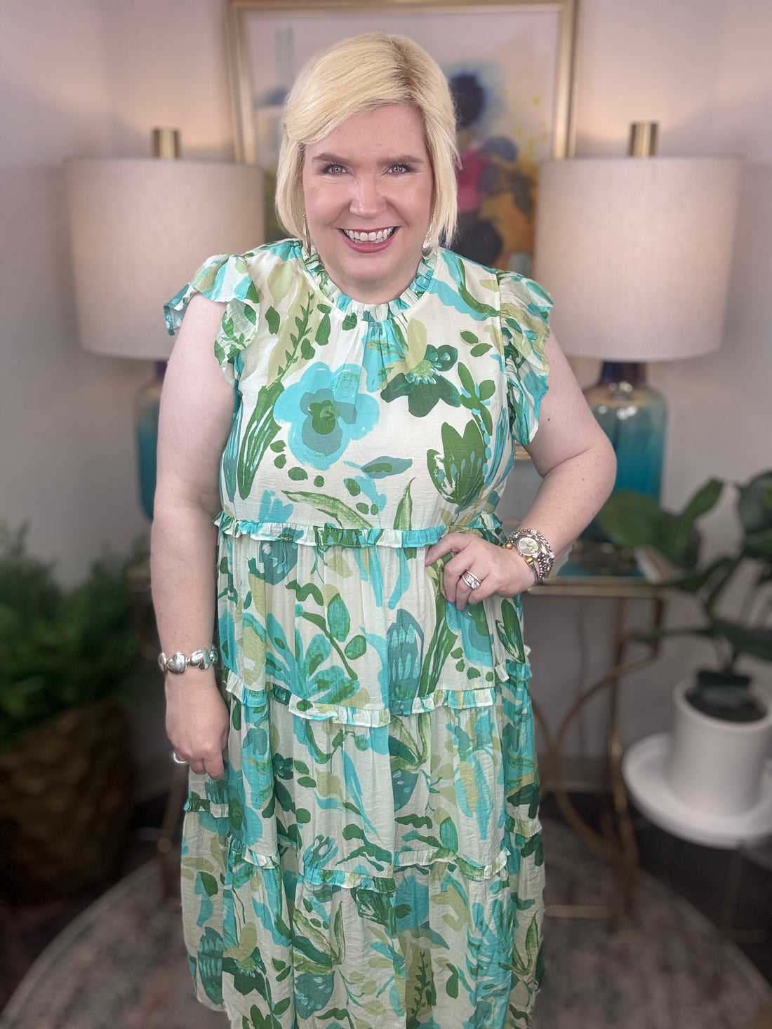 Never Say Goodbye Curvy Dress