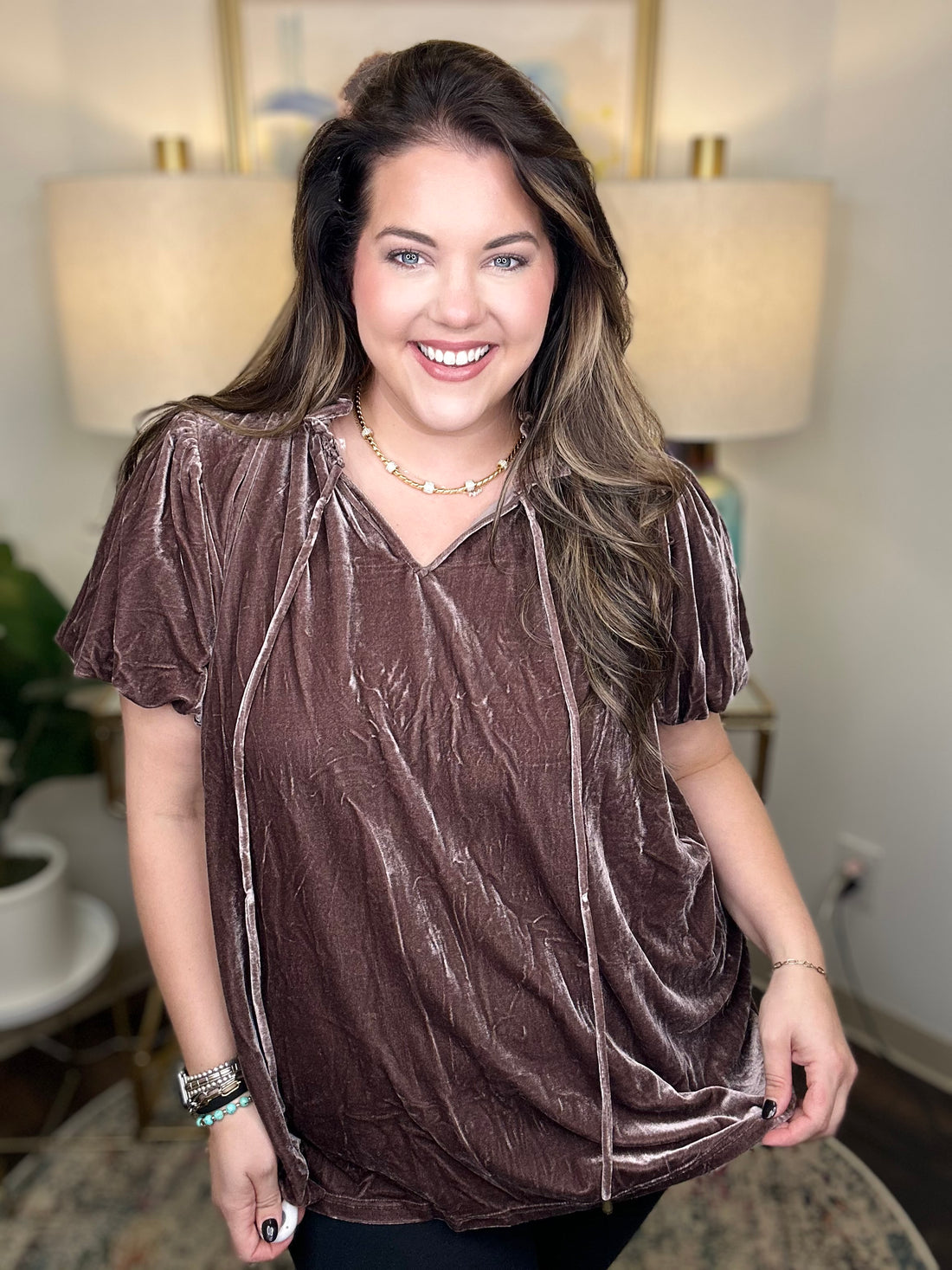 Calling All Bosses Curvy Top