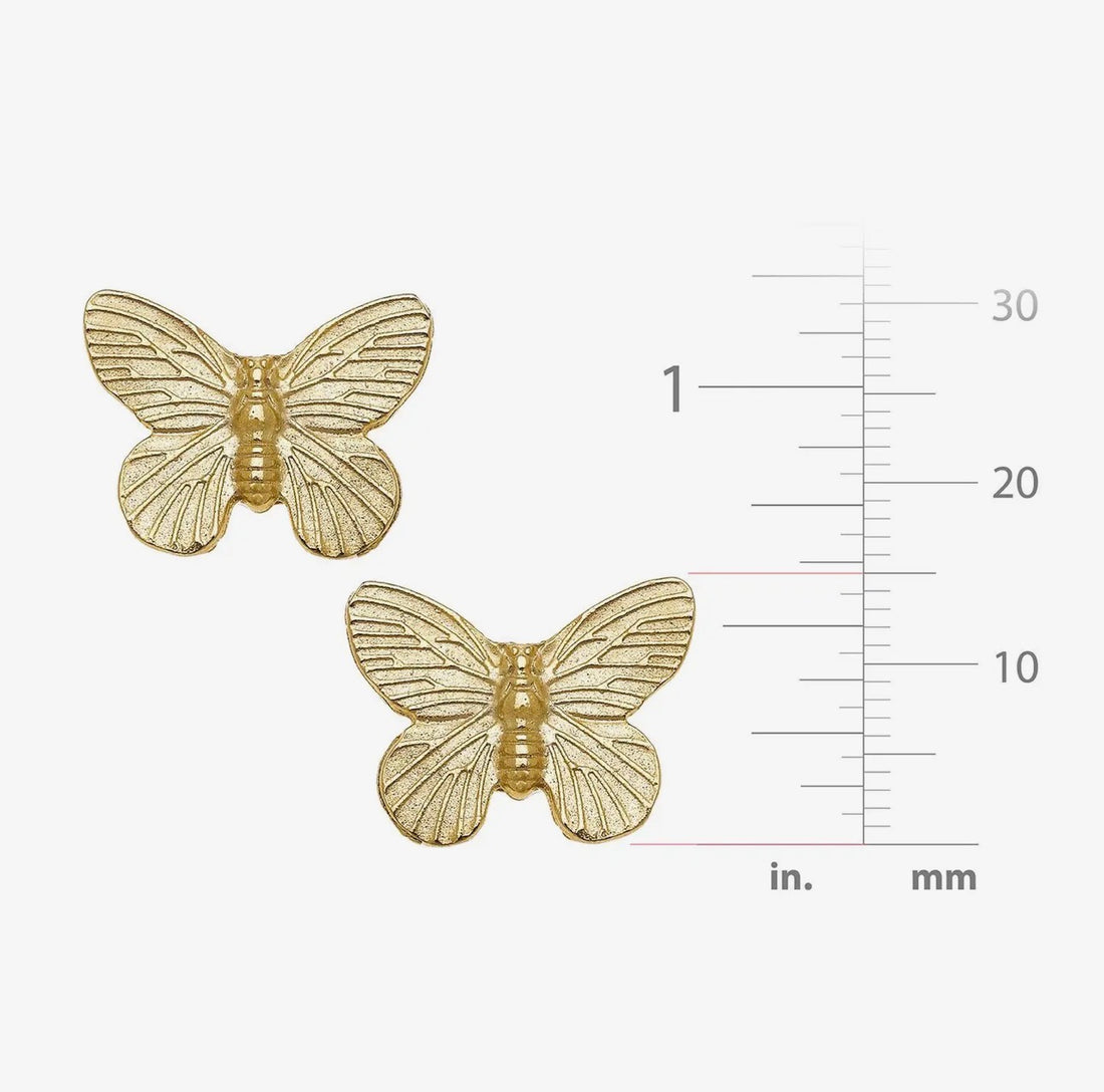 Susan Shaw | Butterly Stud Earrings