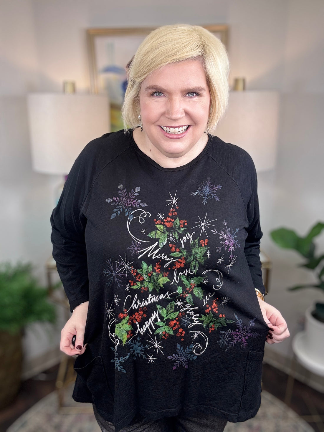 Jess & Jane | Holly Jolly Tunic