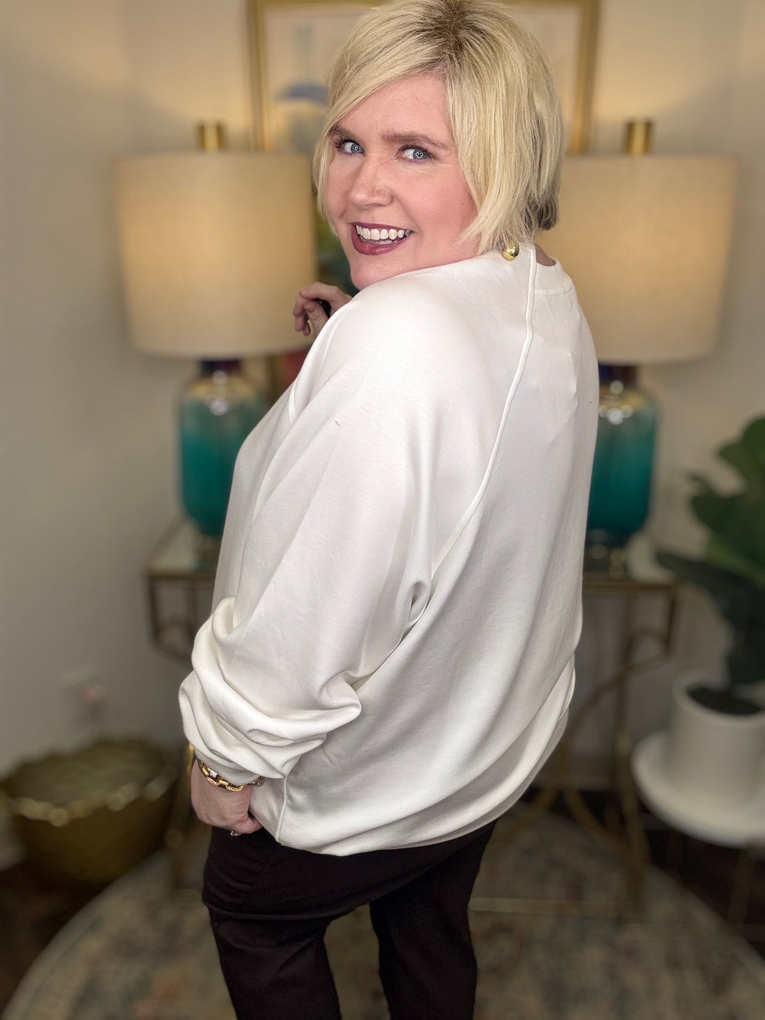 Coffee Run Curvy Top