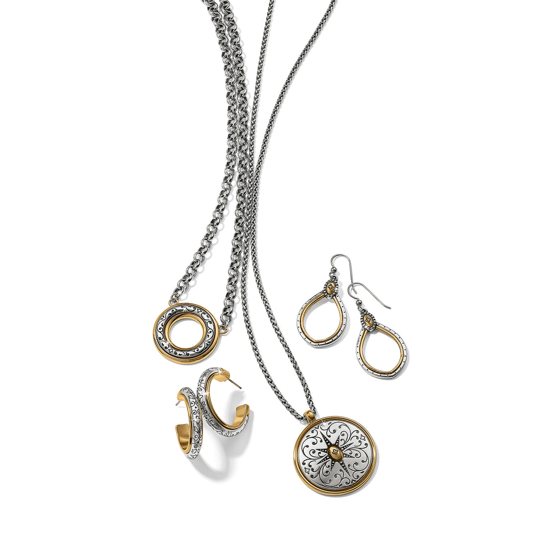 Brighton | Venezia Open Ring Necklace