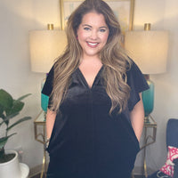 Not A Drill Dress-S-3X!