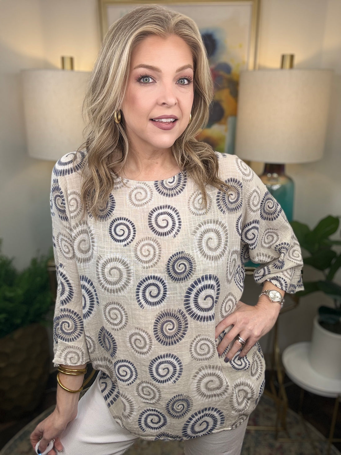 Spiral Sensation Top