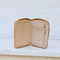 Caroline Hill | Blakely Wallet-Woven Tan