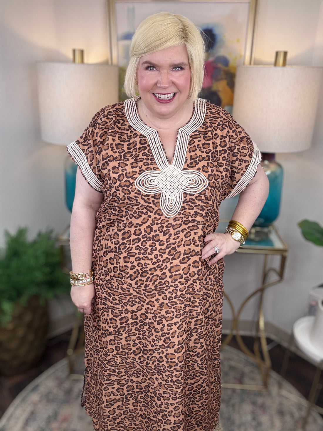 Hear Me Roar Curvy Dress