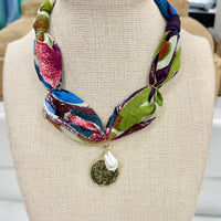 Soft Feelings Scarf Necklace-2 Styles!
