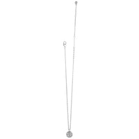 Brighton | Contempo Medallion Petite Necklace-Silver