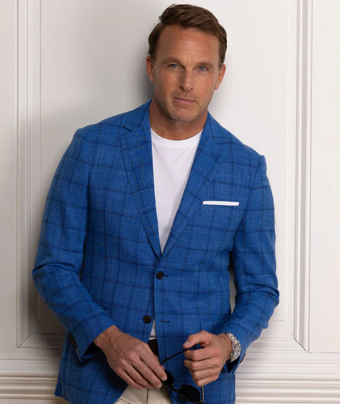 Maverick Travel Blazer-Windowpane