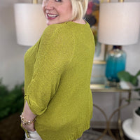 Looking Forward Curvy Sweater