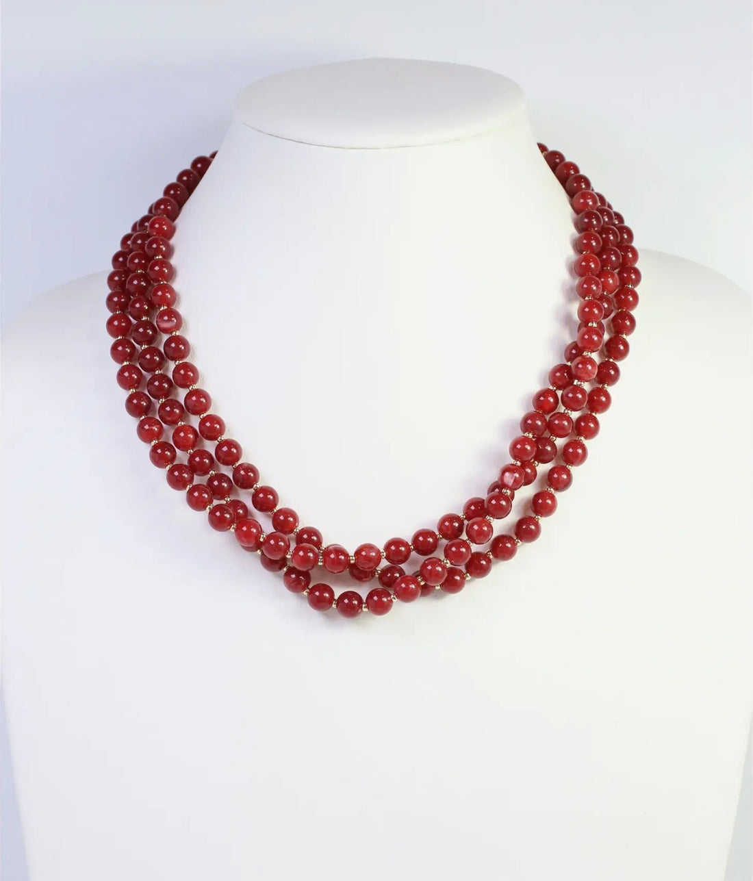 Caroline Hill | Brinley Necklace-Burgundy