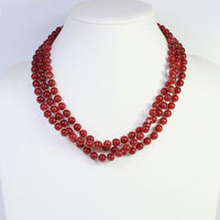Caroline Hill | Brinley Necklace-Burgundy