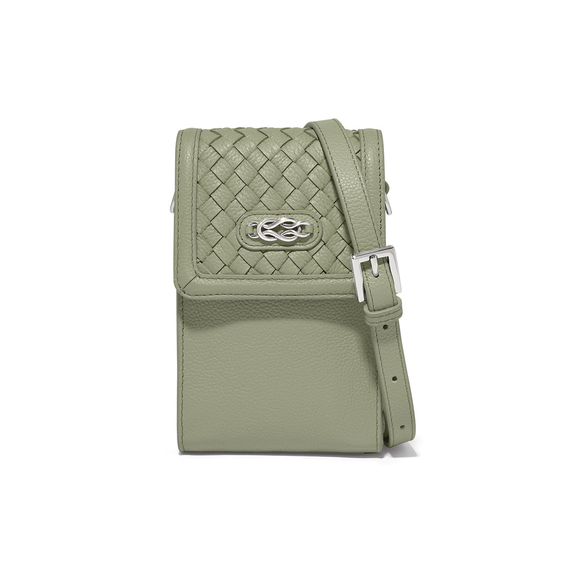 Brighton | Interlok Braid Phone Organizer-Sage