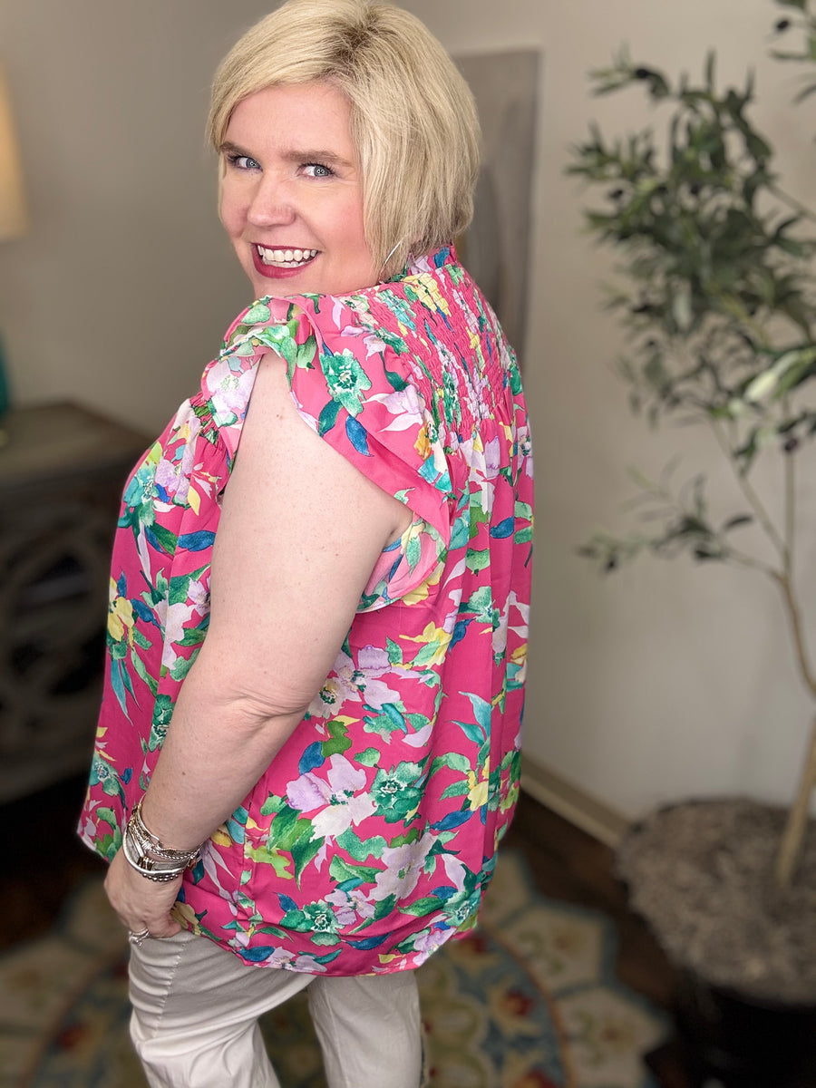 Tropical Feelings Curvy Top