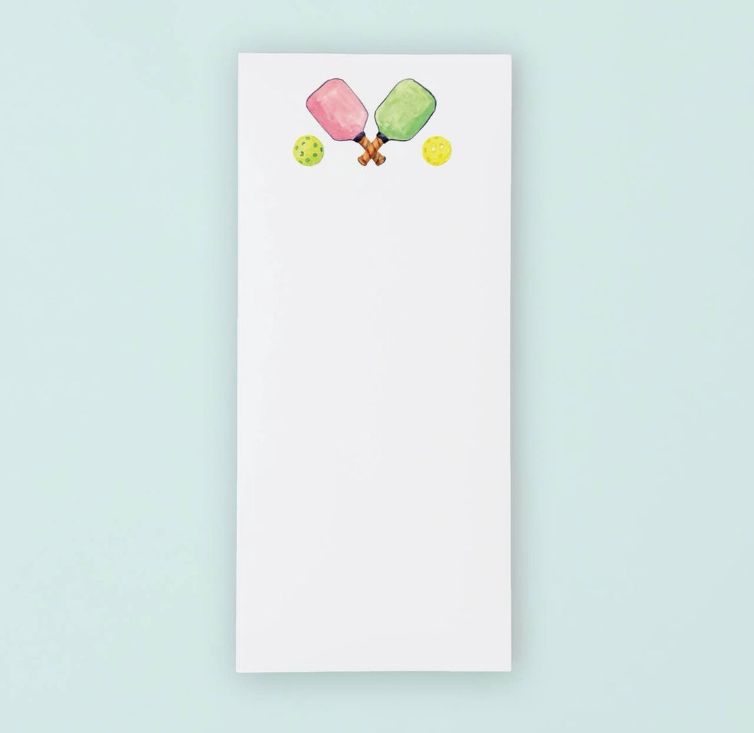 Tall Pickleball Notepad