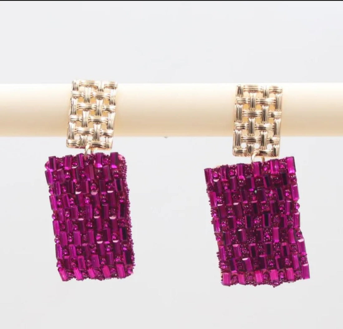 Through The Looking Glass Earrings-10 Colors!