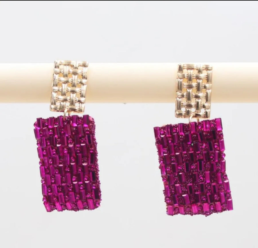 Through The Looking Glass Earrings-10 Colors!