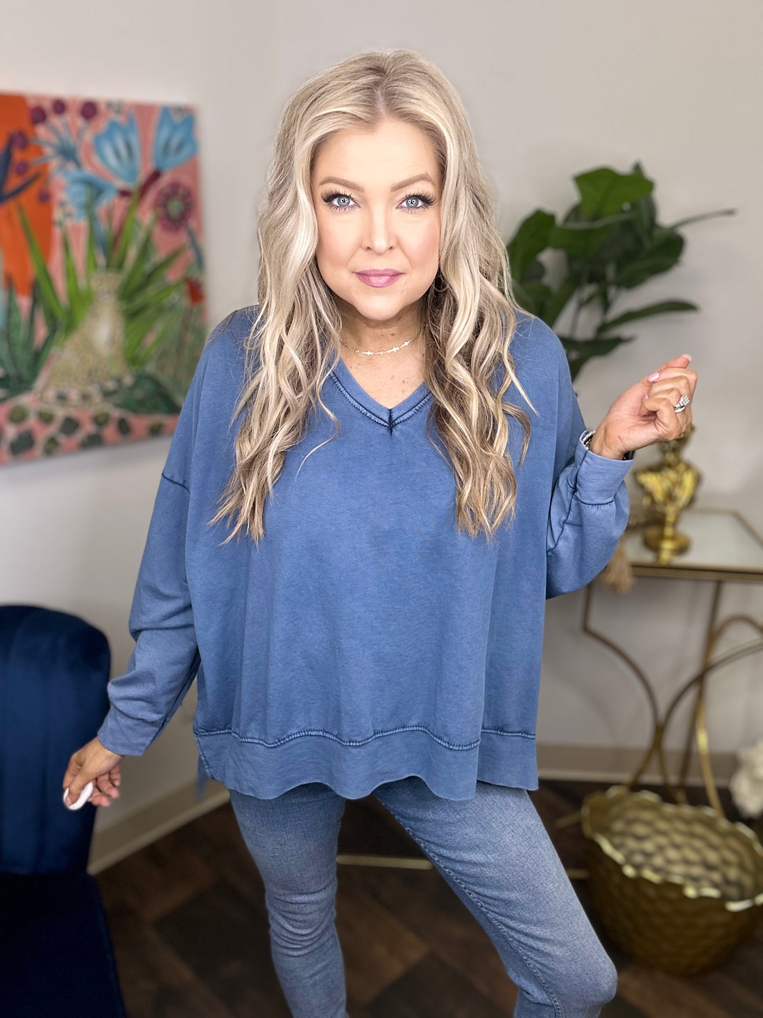 Cozy Day Top- 2 Colors