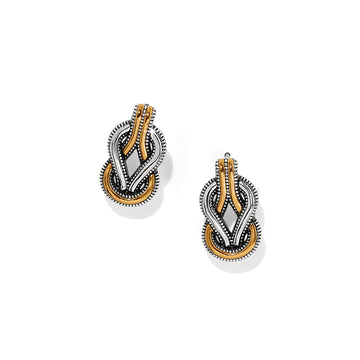 Brighton | Interlok Harmony 2Tone Post Earring