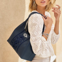 Brighton | Interlok Harmony Selene Embroidered Shoulderbag
