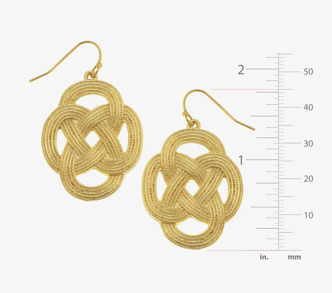 Susan Shaw | Gold Filigree Earrings