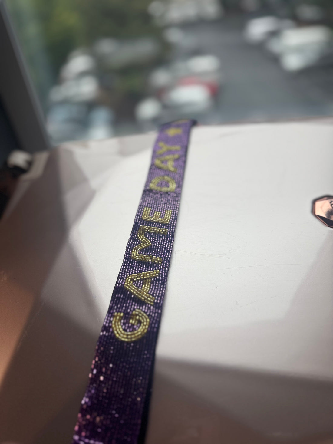 Game Day Beaded Purse Strap