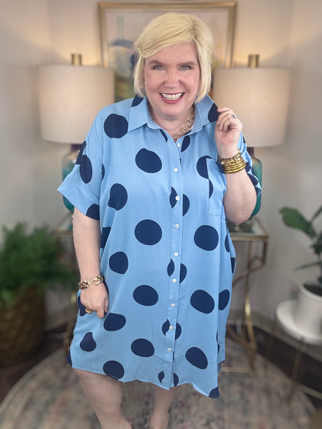 Whimsy At Heart Dress-S-3X