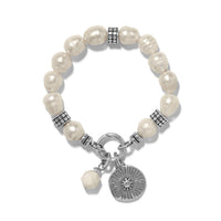 Brighton | Token Pearl Charm Stretch Bracelet