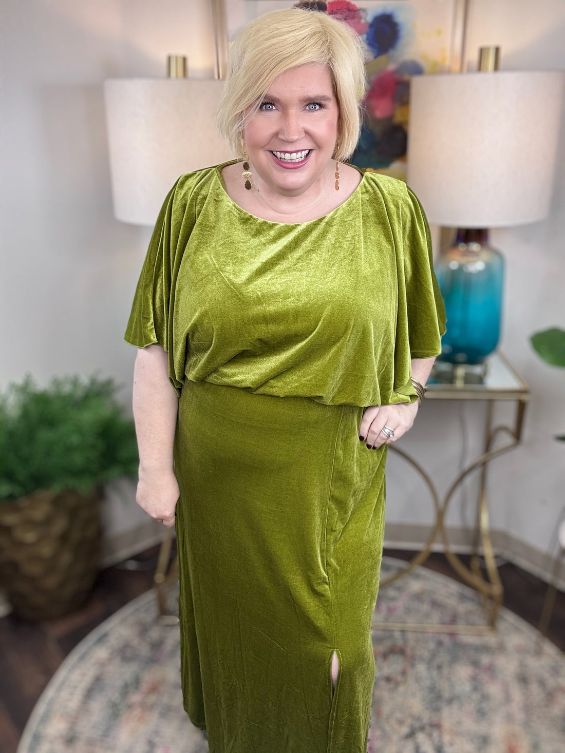 Grand Entrance Curvy Dress
